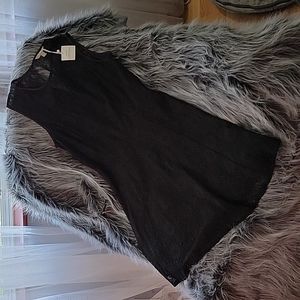 Little black lace dress